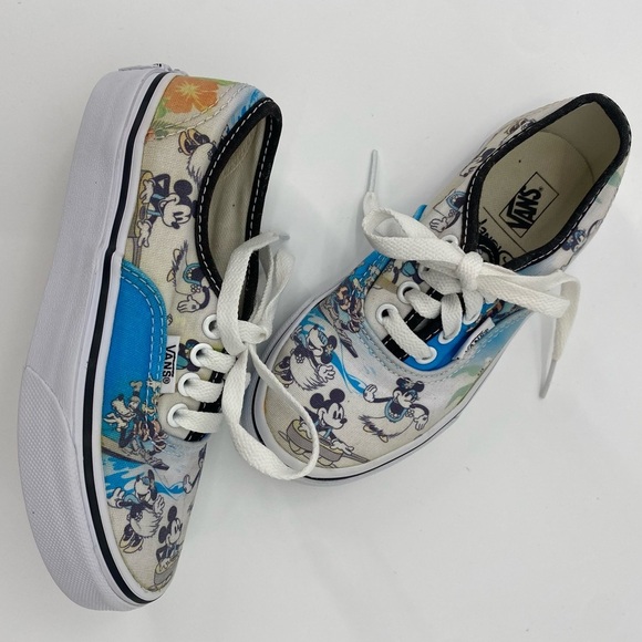 Vans x Disney Aloha Mickey Unisex sneakers tennis shoes size 13 - Picture 2 of 8